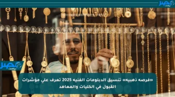 «فرصة ذهبية» تنسيق الدبلومات الفنية 2025 تعرف على مؤشرات القبول في الكليات والمعاهد